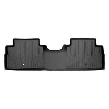 Smartliner Custom Fit 2nd Row Floor Mats Liner for 2014-2019 Kia Soul, Black SB0266